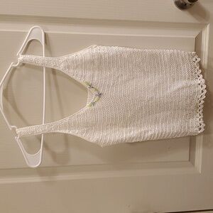 Crochet tank top, handmade